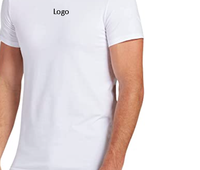 T-shirts à manches courtes pour hommes, coupe classique, 100% coton, unis, personnalisables, de haute qualité, respirants, à séchage rapide, écologiques