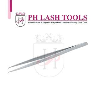 SERVICE ODM OEM pince à épiler personnalisée mince droite 6MM 45 degrés VOLUME marque privée - Product Image 5