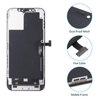 Écrans LCD OLED pour iPhone 12 Mini 12 Pro Max, derniers modèles d'Elekworld, écran LCD OEM Incell TM JK, remplacement d'écran