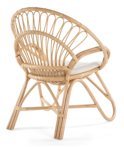 Vintage Rattan <b>Egg</b> <b>Chair</b> for Living Room Furniture Home Decor Handmade in Vietnam - Product Image 2