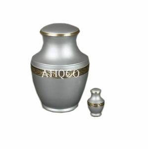 Nueva apariencia con precio razonable, urna funeraria hecha a mano para accesorios funerarios humanos, cremación de urna de latón con calidad superior - Product Image 2