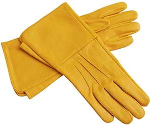 100% Cuir Véritable Protection de Travail Industrielle Sécurité OEM Designer Civil Nouveaux Gantelets - Product Image 2