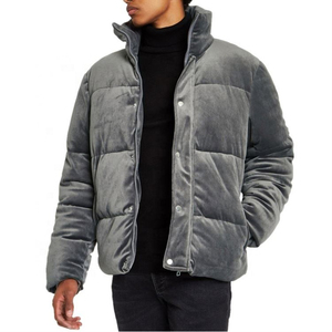 OEM Custom Contrast Mens <b>Padded</b> Coats Nylon Bubble Puffer <b>Jacket</b> Coat Warm Winter Mens <b>Jacket</b> Plus Size For Men <b>Waterproof</b> - Product Image 1