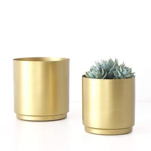 Juego de Macetas de Plata Martillada de Alta Venta para Decoración de Interiores, Macetas Elegantes para Plantas de Piso, Macetas de Metal para el Hogar - Product Image 5