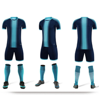 Vente en gros d'uniformes d'entraînement de football pour hommes respirants de haute qualité maillots de football à sublimation personnalisée poches pour match d'entraînement