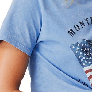 New Summer Stylish Wear Custom Design And Printing 100% Pure cotton T-shirt for Women - Product Image 5