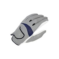 Gants de golf antidérapants en cuir véritable Cabretta, personnalisables, blancs, unisexes, taille gauche, PGM
