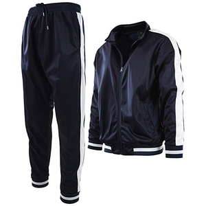 Ensemble survêtement de Sport pour homme, avec Logo personnalisé, pour Jogging, le football, 2 pièces - Product Image 5