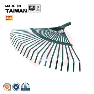 Cepillo de plástico para jardín, rastrillo de metal para golf - Product Image 1