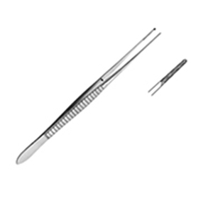 Gillies Tissue Forceps 1X2 Dientes 15CM Manual Acero Inoxidable Metal - Product Image 6