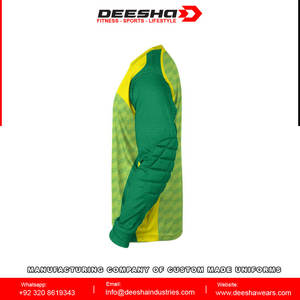 Venta al por Mayor de Camisetas de Fútbol Personalizadas 2025, Multicolores, Transpirables, 100% Poliéster, Sublimadas, para Portero, para Equipos de Fútbol - Product Image 4