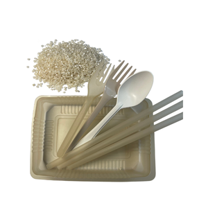 Customized 100% Compostable Bioplastic Pellet environmental friendly bioplastic packaging bag for food