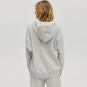 Survêtement gris surdimensionné pour homme, ensemble 2 pièces, sweat à capuche et pantalon de survêtement, avec cordon de serrage, tenue de fitness, nouvelle collection 2021 - Product Image 5