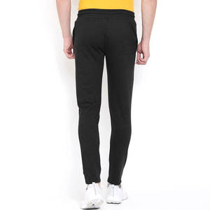 Pantalon en coton à jambe droite et à taille élastique pour hommes Pantalon d'entraînement de gymnastique léger avec broderie personnalisée Street Wear Style décontracté Lavage foncé - Product Image 1