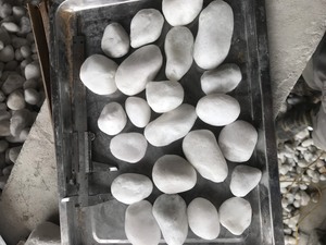 Cailloux blancs polis du Vietnam pour la décoration de jardin - Product Image 6