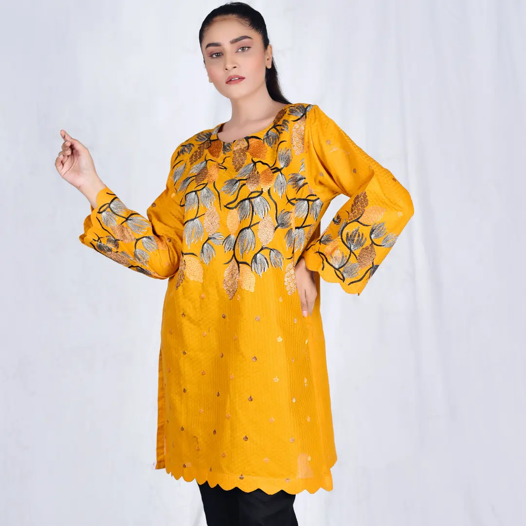 Женское пакистанское и индийское платье с вышивкой из хлопчатобумажной ткани