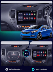 9 Inch HD LED Đầy Đủ Màn Hình Cảm Ứng Android 8.1 GPS <span class=keywords><strong>Navigation</strong></span> cho <span class=keywords><strong>Kia</strong></span> k3 2013-2015 Hệ Thống Âm Thanh Stereo - Product Image 4