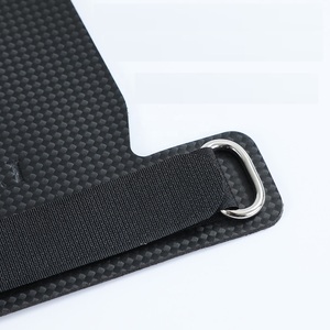 Poignées à main en cuir pour femme, jambières de marque à 3 trous, accessoire de gym, pour haltérophilie, exercices de traction - Product Image 3