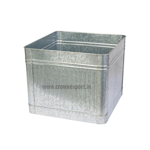 Macetas de pared colgantes de círculo de lata rústico, diseño de lujo, soporte de plantas para el hogar, macetas de flores para interior/exterior, maceta para césped - Product Image 2