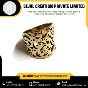 Anillo tribal de plata 925 para hombre, diseño abierto con acabado afilado para joyería de boda o aniversario con tecnología de ajuste único - Product Image 4