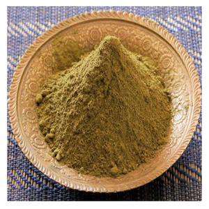 La mejor calidad Rajasthani Nature Color de cabello semipermanente Yemen Polvo de Henna marrón oscuro Color verde en polvo - Product Image 3