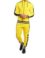 Chándal ajustado de diseño personalizado para hombre, traje de chándal para trotar - Product Image 2