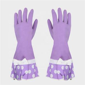Gants longs à manches longues, 2 pièces, pour le lavage de la vaisselle, pour femmes - Product Image 6