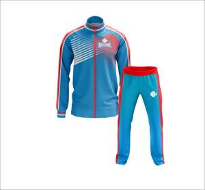 ชุดวอร์มถักนิตติ้งแบบสวมใส่สบาย ระบายอากาศได้ดี เอวยางยืด ความยาวระดับเข่า พร้อมโลโก้และสีที่ปรับแต่งได้ - Product Image 1