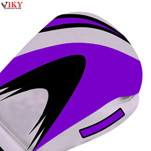 ถุงมือชกมวยหนัง PU แบบกำหนดเอง พิมพ์โลโก้ฝึกซ้อม ถุงมือชกมวยหนังแท้สำหรับผู้ชาย - Product Image 4