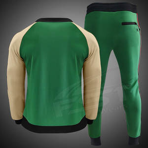 Chándal de algodón a granel para hombre, chándal ajustado con cremallera, alta calidad, nuevo diseño, OEM - Product Image 2