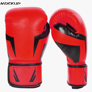 ถุงมือชกมวยใส่ได้ทั้งชายและหญิงวัสดุหนัง PU ทนทานพิมพ์โลโก้ได้ตามต้องการ - Product Image 4