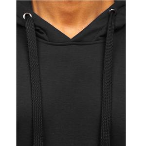 Sweat à capuche surdimensionné pour hommes 100% coton teint uni brodé US EU sweat personnalisé en avocat noir vert pour l'hiver - Product Image 3