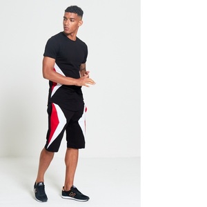 Conjunto deportivo de dos piezas para hombre, novedad, traje para el sudor, para el verano - Product Image 4