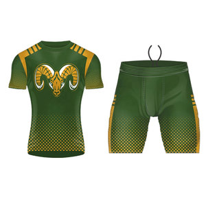 Uniformes de fútbol americano con bordado personalizado de alta calidad, camisetas de 7 en 7 conjuntos de equipos juveniles universitarios con 7 V y 7 banderas - Product Image 5