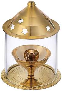 Decorative Diwali <b>Tortoise</b> Brass Diya Lamp for Festival and <b>Home</b> Decor - Product Image 3