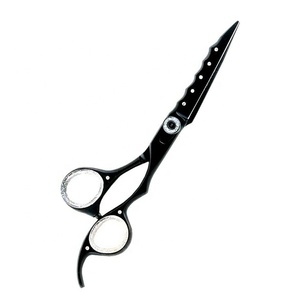 Tijeras de Peluquería Profesionales de 6.5 Pulgadas, Acero Inoxidable Japonés J2, Ajustables, para Diestros, Hoja Recta - Product Image 1