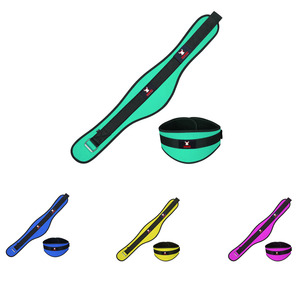 Sabuk penopang kebugaran Neoprene pria dan wanita, pelatih punggung angkat berat badan untuk latihan silang - Product Image 5