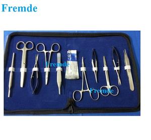 Kit de Sutura para Cirugía Menor, Cuchilla Quirúrgica Estéril para LACERACIONES # 15 Certificado por CE - Product Image 1