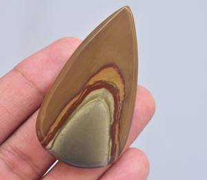 ภูมิทัศน์หินแจสเปอร์ Cabochon ภูมิทัศน์เหยือกหินโมราอัญมณีธรรมชาติหินโมราทรงหลวม - Product Image 4