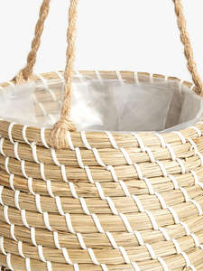 Bac à jardinage suspendu en blocs de lierre, lot de 2 Pots de plantes 100% naturels faits à la main - Product Image 5