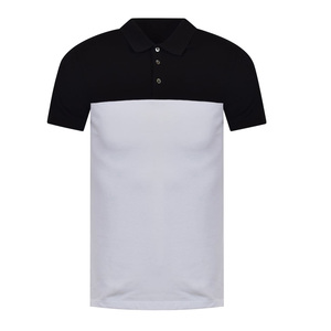 Polo para hombre con efecto de color degradado Polo para hombre con textura clásica de tela de piqué - Product Image 2