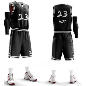 Uniforme de basket-ball vierge, maillot réversible, vente en gros, uniforme d'équipe - Product Image 1