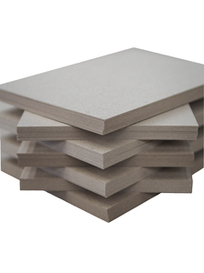 Hard Grey Paperboard Chipboard Laminated <b>Paper</b> with <b>Thickness</b> Range 0.51 - 4.00 mm. Material for Book Binding Arch File - Product Image 3