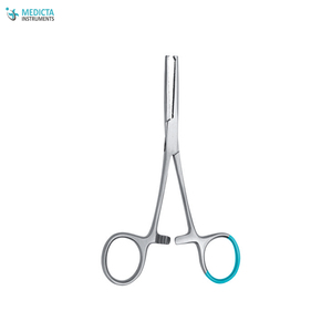 Kocher Artery Forceps Straight - 1 x 2 teeth - Surgical Single Use Forceps - Product Image 1