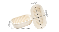 Levao — Baguette à levain, panier d'étanchéité en lin et de forme Extra longue, pour le pain