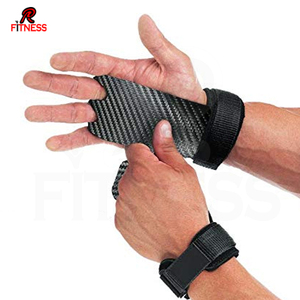 Gants de gymnastique en cuir carbone de haute qualité personnalisés, vêtements de fitness RC, matériau en néoprène durable en caoutchouc, musculation - Product Image 5