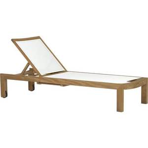 เตียงอาบแดดสำหรับลานสระว่ายน้ำและชายหาดทำจากไม้สักสีธรรมชาติสำหรับกลางแจ้งและสวนสระว่ายน้ำนวดขายส่ง - Product Image 3