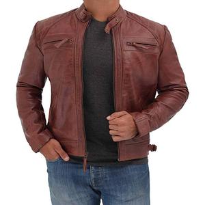 Chaquetas de cuero genuino para motocicleta - Product Image 4