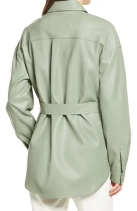 Chaquetas de cuero de invierno de alta calidad para mujer con bordado personalizado chaqueta de cuero de la mejor calidad mujer Pakistán - Product Image 3