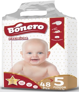 BONERO, fabricant de couches pour bébés jetables de haute qualité à prix compétitif, provenant de Turquie, taille S - Product Image 4